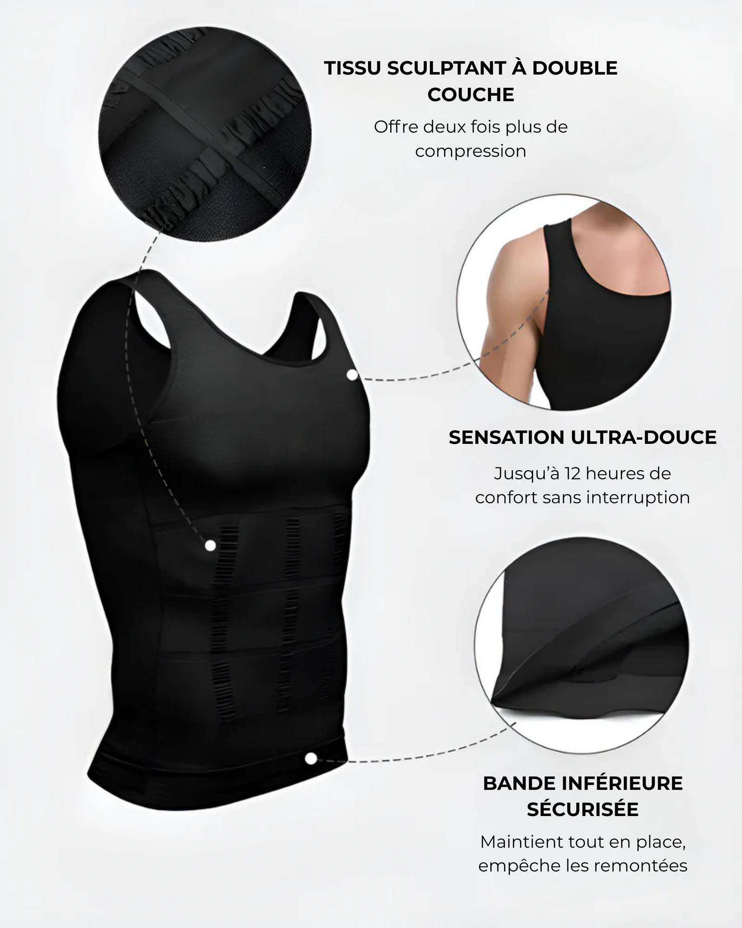 BravenSculpt™ – Débardeur sculptant invisible